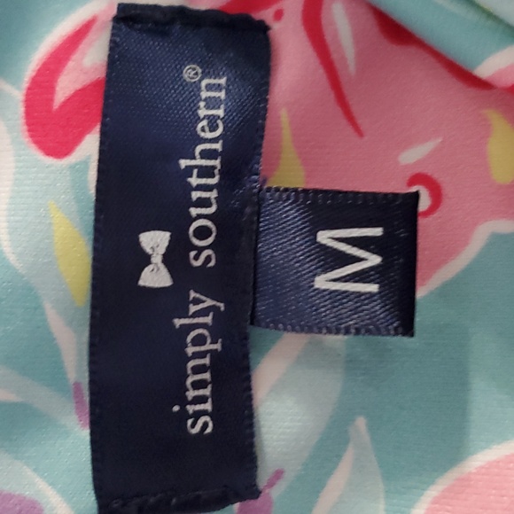 SIMPLY SOUTHERN WOMENS SIZE MEDIUM YOGA PANTS - Picture 4 of 6